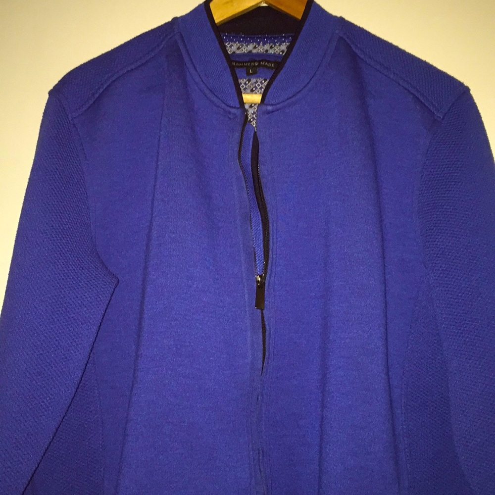 Hammer Made Zip-Up Sweater